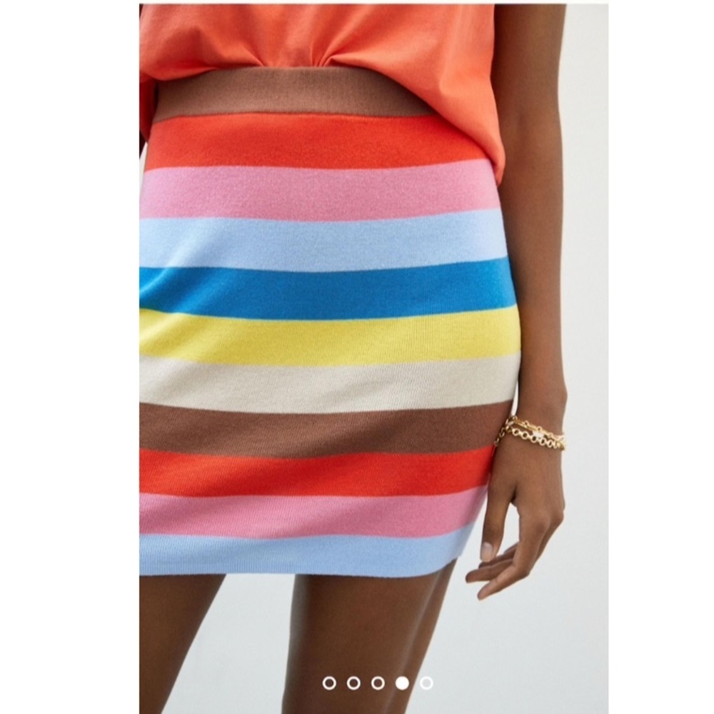 Kule Striped Mini Skirt Anthropologie. - Picture 7 of 10